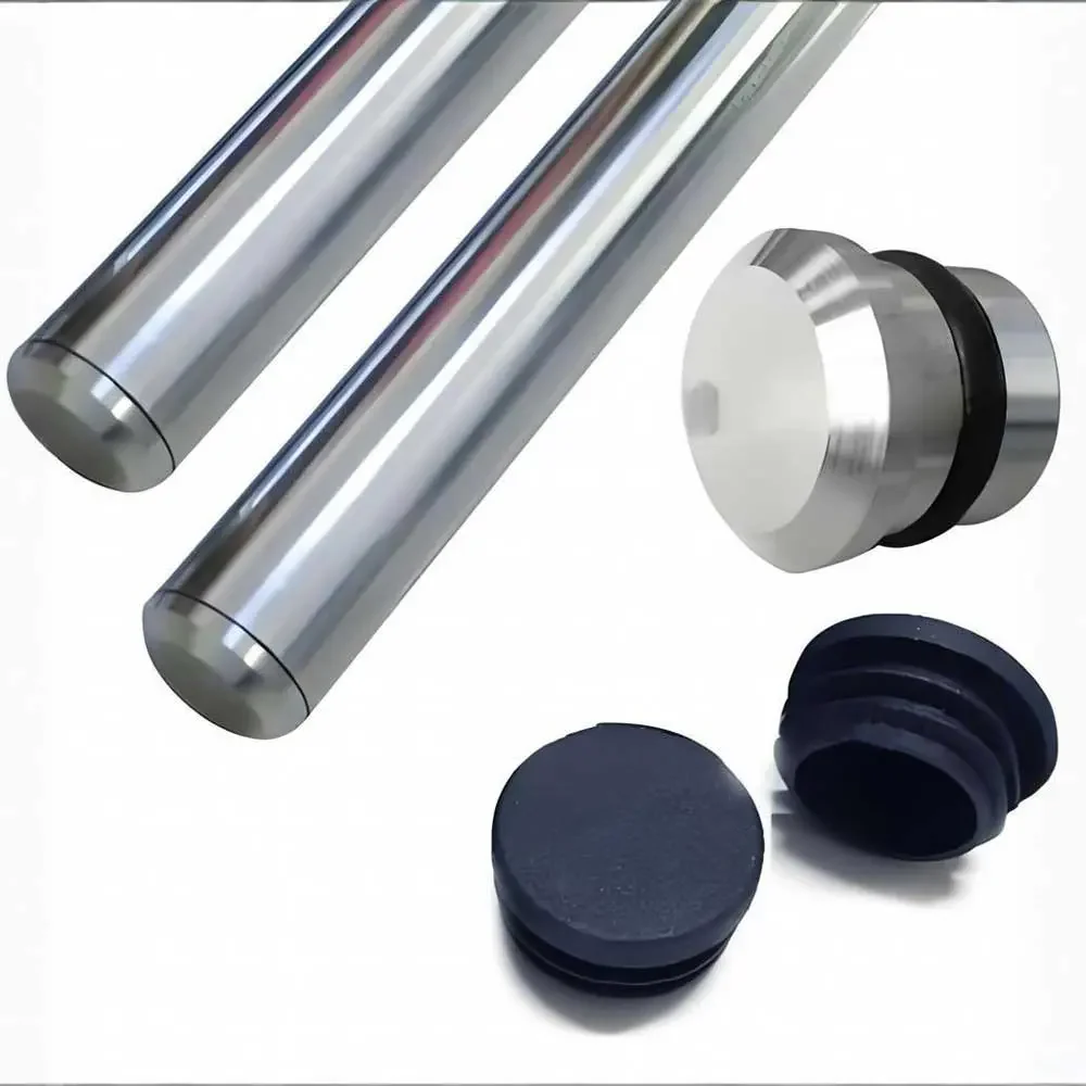 Round stainless steel tubes for machinery and fabrication