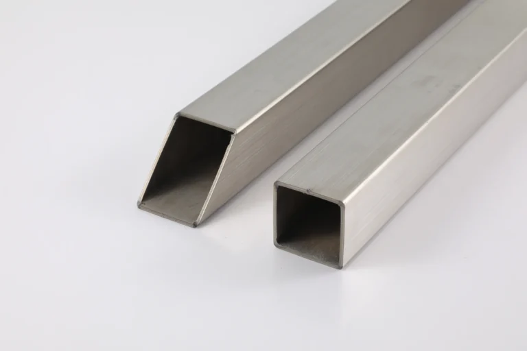 Brushed stainless steel tubes for manufacturing applications