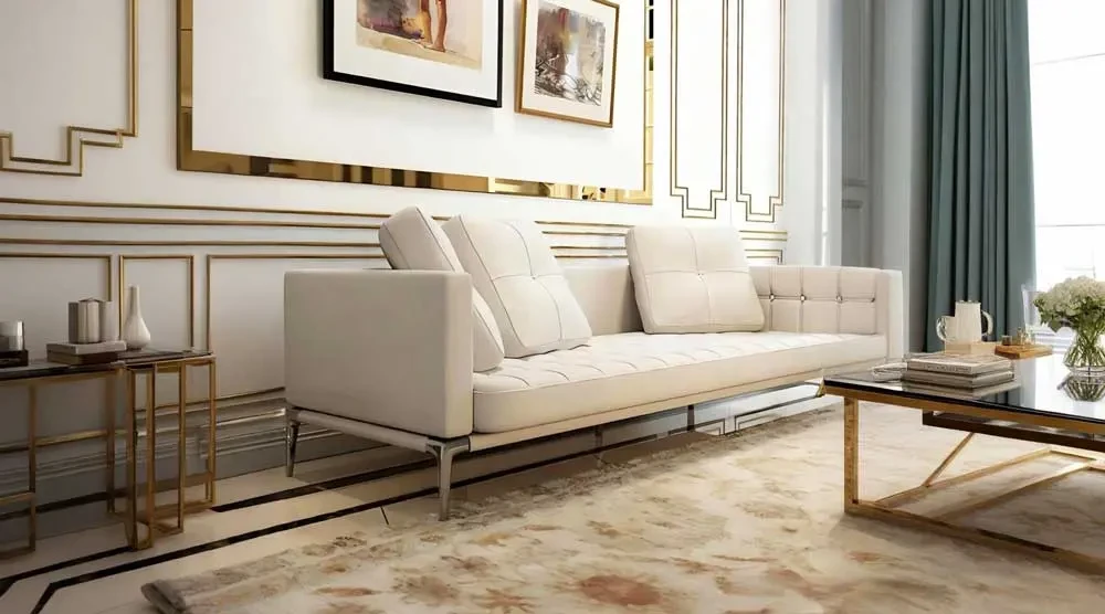 Round stainless steel tubes for furniture and metal products
