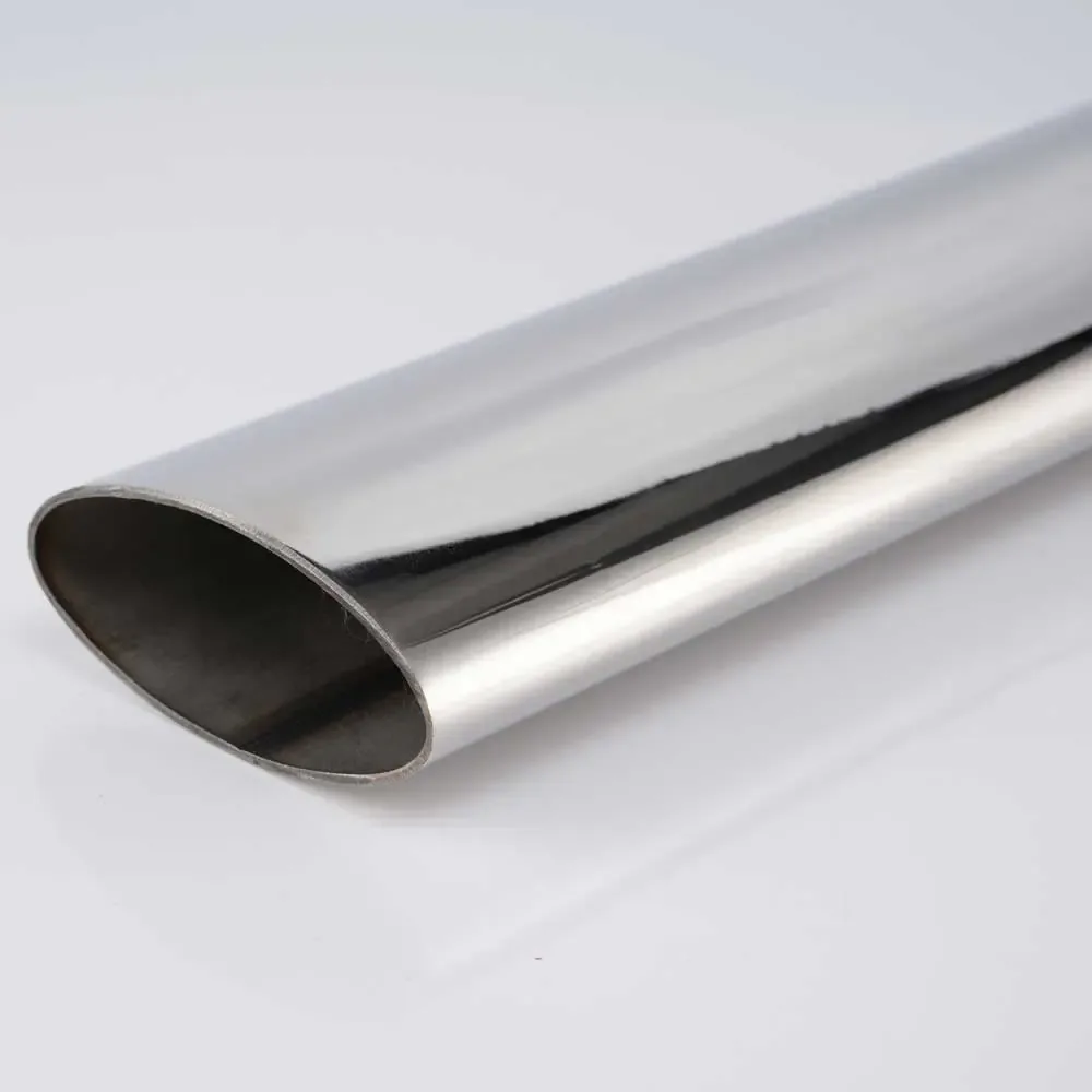 Bathroom hardware and handrail components made with special shaped stainless steel tubes