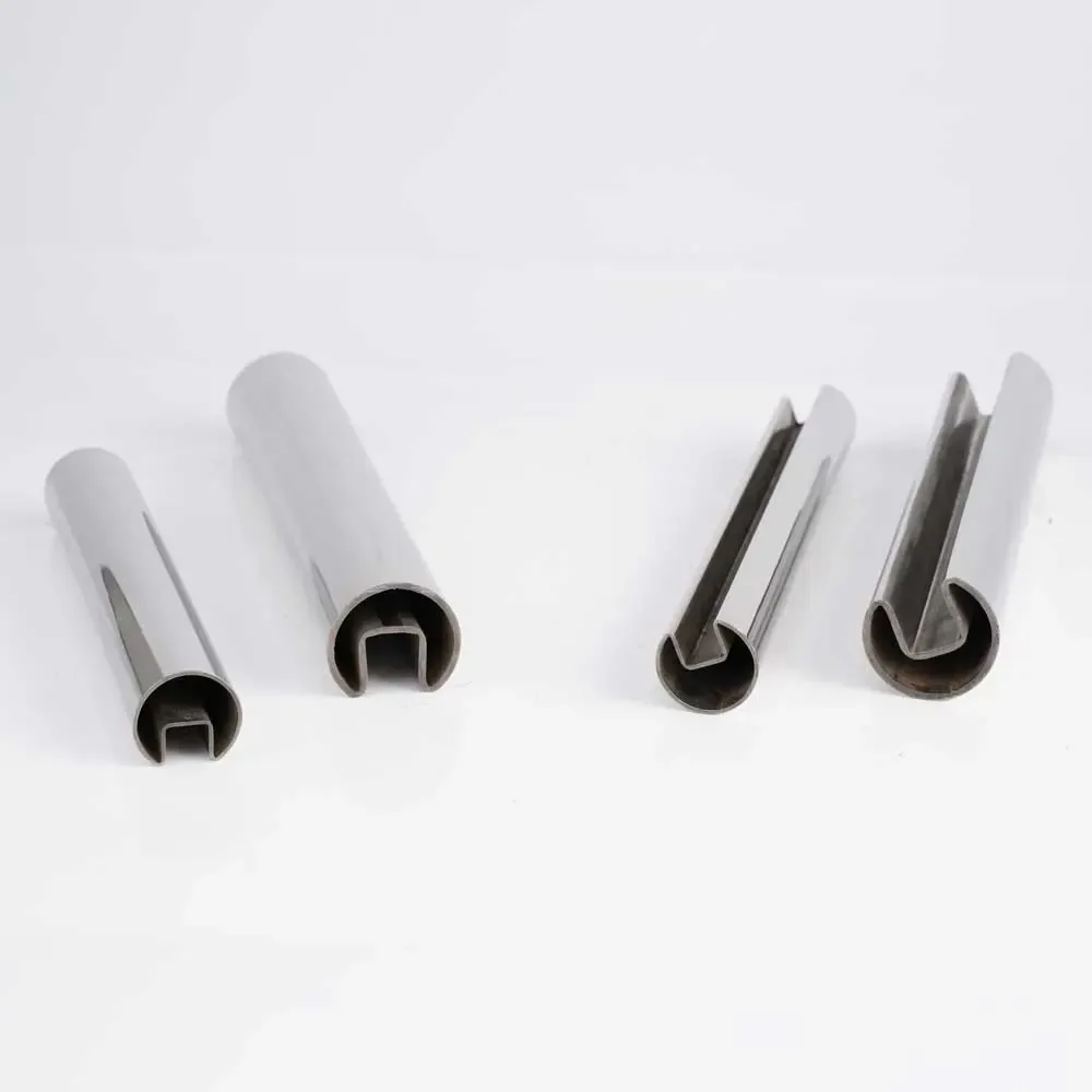 Equipment parts and fabricated components made with special shaped stainless steel tubes