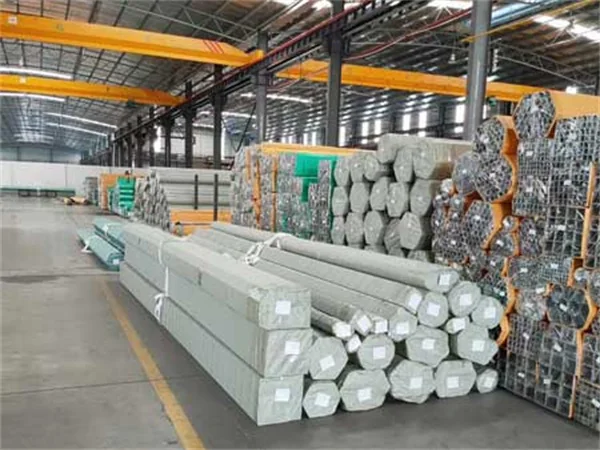 Protected stainless steel tube bundles prepared for handling