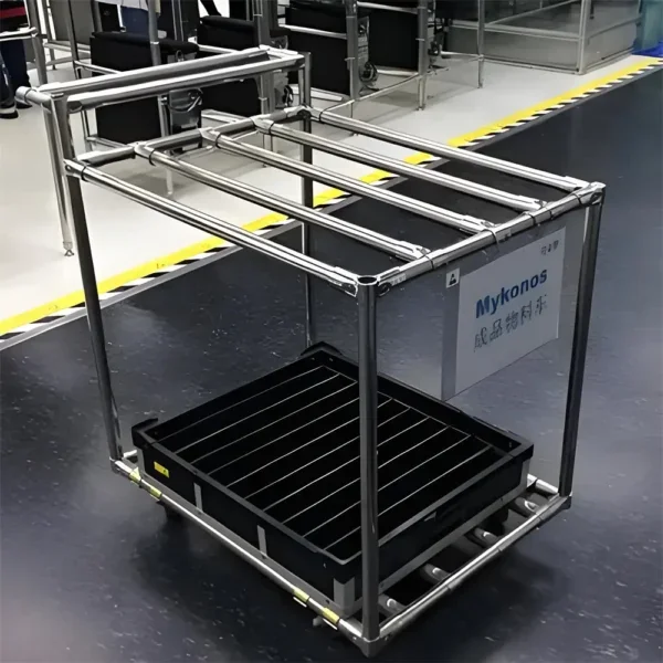Stainless steel flow rack frame