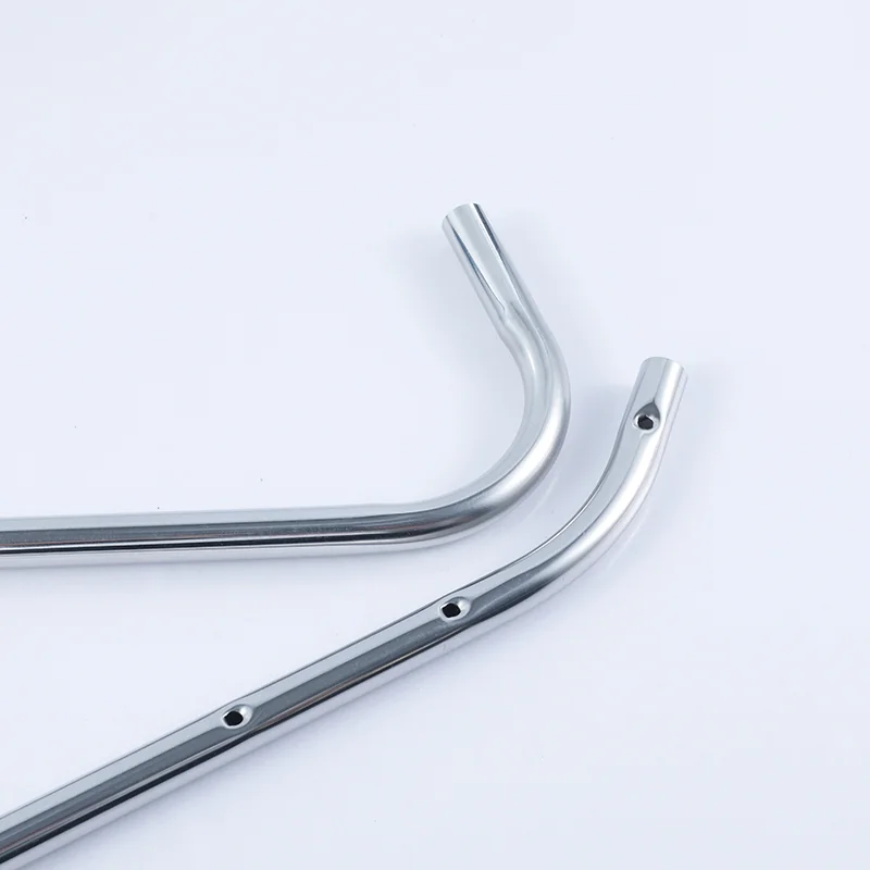 Fabricated stainless steel tube components