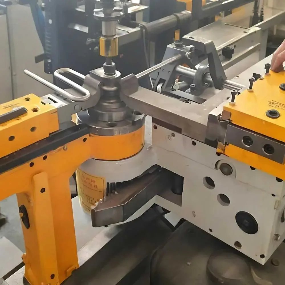 Stainless steel tube bending during fabrication